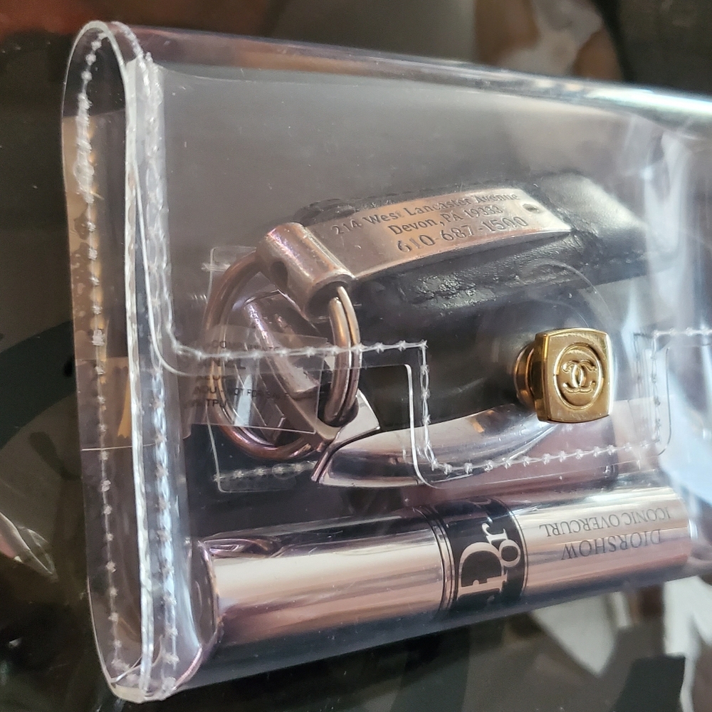 Cosmetic  Belt Bag;Clutch:  Snap Closure ; Transparent Belt And Bag